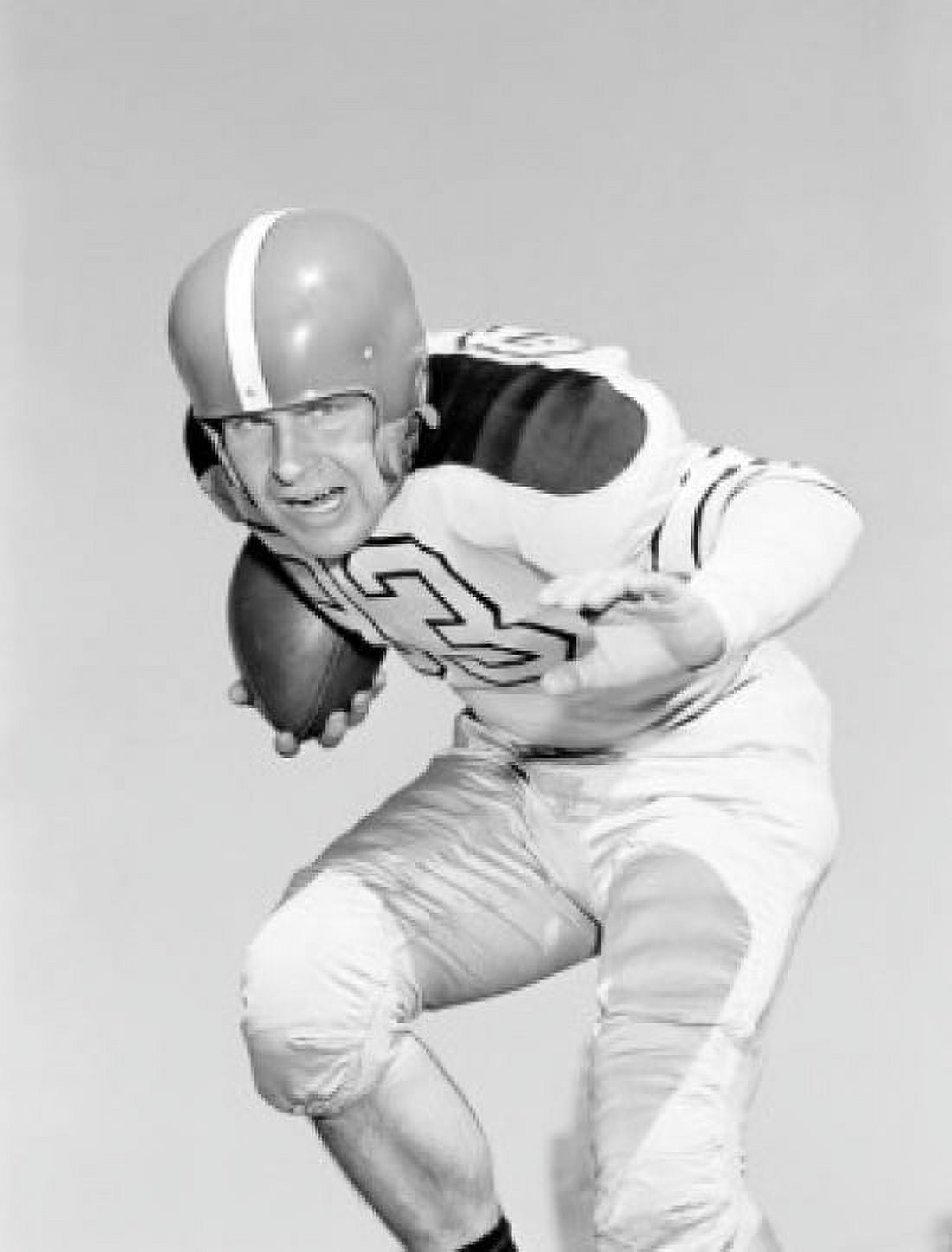 American football player attacking Canvas Art - (24 x 36)