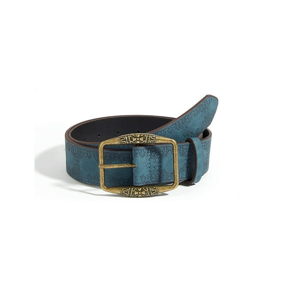 American retro y2k belt women's gift new ethnic style belt versatile with jeans belt premium brown