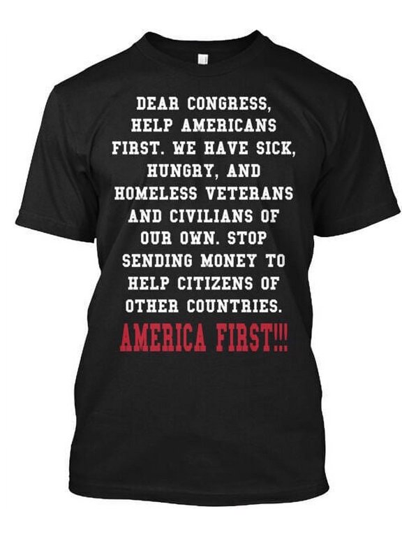 American's First T-Shirt Made in the USA Size S to 5XL