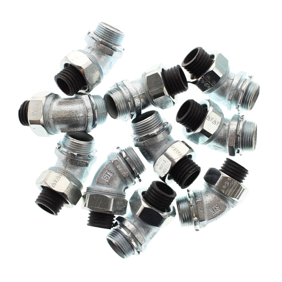 AmericanBoa NBLC-075-01-M-45 LiquidTight Conduit Connector, 3/4" x 45 (10 Pack)