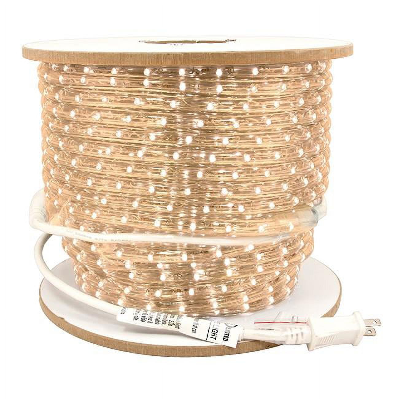 150-Foot Warm White LED Outdoor Rope Light Reel