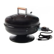 Americana 1500-Watt Lock N Go Portable Electric Steel BBQ Grill - Black