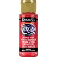 thumbnail image 1 of DecoArt Americana Acrylic Paint, 2 oz, Red Color Family, Matte Finish, 1 of 11