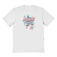 thumbnail image 1 of Americana American Cutie Graphic White Men's Cotton T-Shirt, 1 of 1