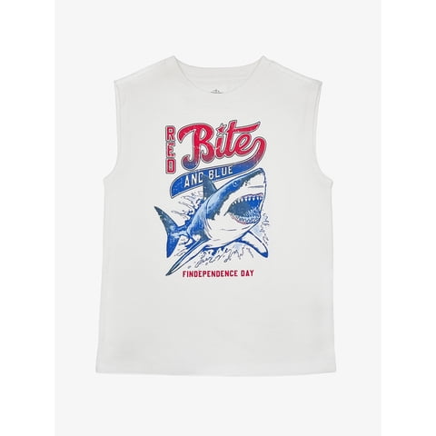 Fourth of July Patriotic Americana Boys Printed Tank Top from Way To Celebrate, Sizes 4-18