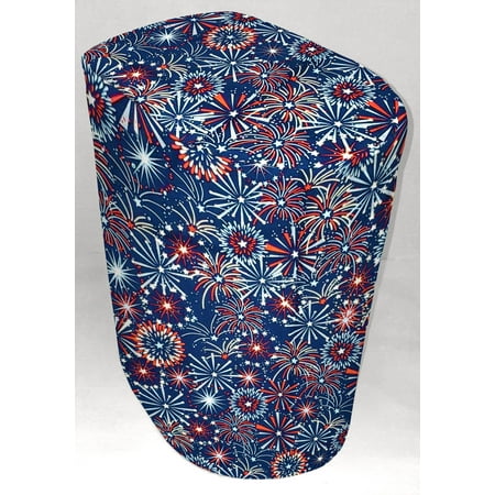 Americana Cover Compatible with Ninja Creami Ice Cream Maker by Penny's Needful Things (Regular) (Fireworks)
