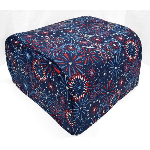 Americana Cover Compatible with Ninja Foodi Grill by Penny's Needful Things (Fireworks)