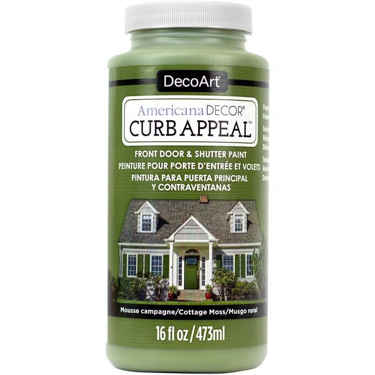 Americana Curb Appeal Paint 16oz-Cottage Moss