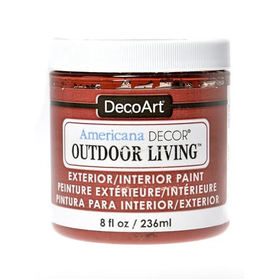 Americana Decor Outdoor Living Paint fire pit, 8 oz. (pack of 3)