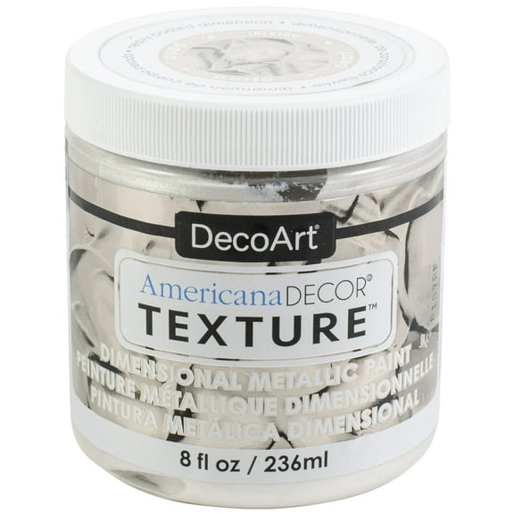 Americana Decor Texture Metallics 8oz-Pearl