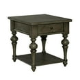 thumbnail image 1 of Americana Farmhouse Drawer End Table - Dusty Taupe, 1 of 3