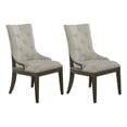 thumbnail image 1 of Americana Farmhouse Upholstered Shelter Side Chair (RTA) - Set of 2, 1 of 14