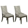 thumbnail image 1 of Americana Farmhouse Upholstered Shelter Side Chair (RTA) - Set of 2, 1 of 30