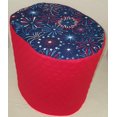thumbnail image 1 of Americana Food Processor Cover by Penny's Needful Things (Quilted Red, Large), 1 of 3