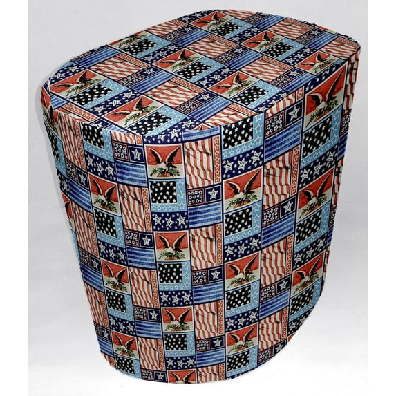 Americana Food Processor Cover by Penny's Needful Things (Small, Eagle)