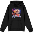 thumbnail image 1 of Americana Freedom Eagle  Adult Black Long Sleeve Hoodie-Medium, 1 of 3