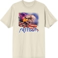 thumbnail image 1 of Americana Freedom Eagle Men's Natural Crew Neck Short Sleeve Tee-Medium, 1 of 2