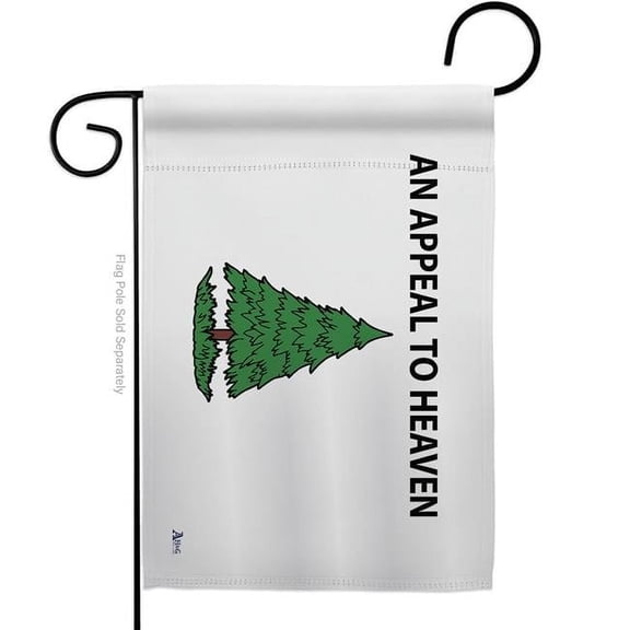 Americana Home & Garden 13 x 18.5 in. AN Appeal To Heaven Garden Flag with Patriotic Historic Double-Sided Decorative Vertical Flags House Decoration Banner Yard Gift