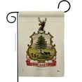 thumbnail image 1 of Americana Home & Garden G141252-BO 13 x 18.5 in. Coat of Arms Vermont Garden Flag with Americana States Double-Sided Decorative Vertical House Banner Yard Gift, 1 of 1