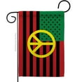 thumbnail image 1 of Americana Home & Garden G142728-BO 13 x 18.5 in. African American Peace Black History Juneteenth Double-Sided Decorative Horizontal Garden Flags - House Decoration Banner Yard Gift, 1 of 1
