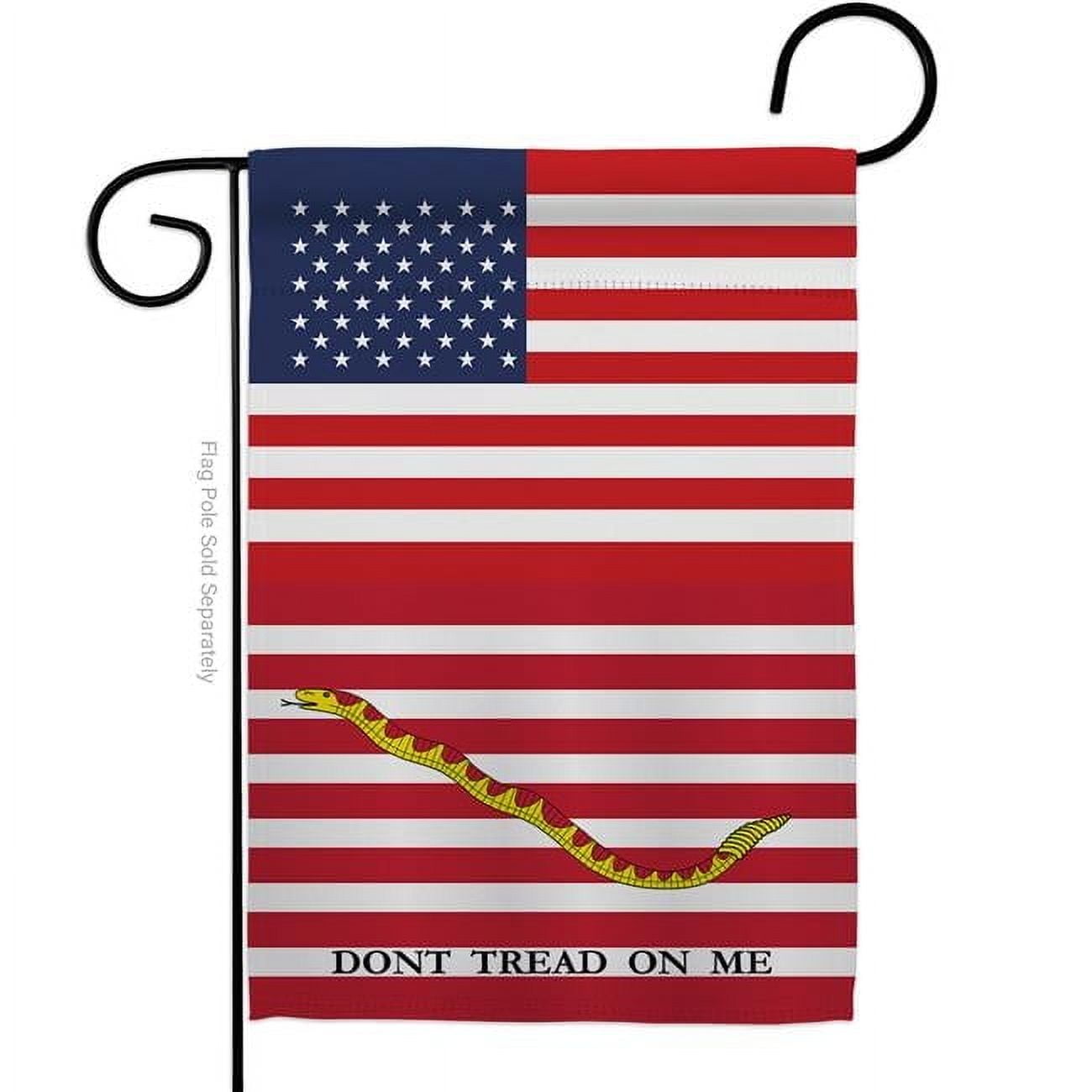 Americana Home & Garden G142820-BO 13 x 18.5 in. USA First Navy Jack American Historic Vertical Garden Flag with Double-Sided House Decoration Banner Yard Gift