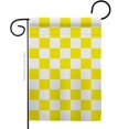 thumbnail image 1 of Americana Home & Garden G142826-BO Yellow Checker Novelty Merchant 13 x 18.5 in. Double-Sided Decorative Horizontal Garden Flags for House Decoration Banner Yard Gift, 1 of 1