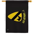 thumbnail image 1 of Americana Home & Garden H140375-BO 28 x 40 in. Black 1st Cavalry House Flag with Armed Forces Army Double-Sided Decorative Horizontal Flags Decoration Banner Garden Yard Gift, 1 of 1