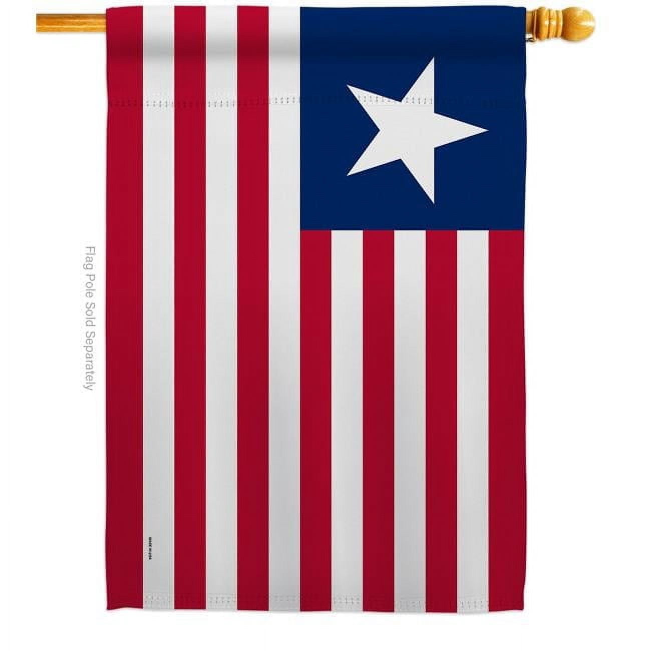 Americana Home & Garden H141095-BO 28 x 40 in. Flag of Texas 1835-1839 House American USA Historic Garden Flag with Double-Sided Decorative Banner Garden Yard Gift