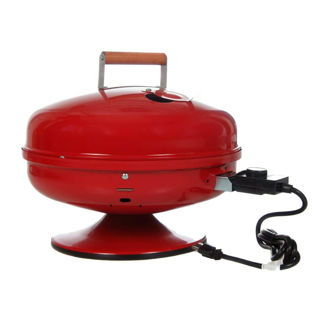 Americana Lock 'N Go Portable Electric Grill - Red