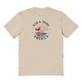 thumbnail image 1 of Americana Rise Shine Graphic Sand Men's Cotton T-Shirt, 1 of 1