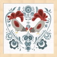 thumbnail image 1 of Americana Roosters IV by Wild Apple Portfolio, Framed Wall Art, 13.25W x 13.25H, 1 of 1