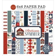 Carta Bela Double-Sided Paper Pad 6"X6"-Americana Summer