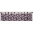 thumbnail image 1 of Americana Tab Top Valances by Penny's Needful Things (Lined) (18 Inch Two Valance Panels) (Eagle), 1 of 3