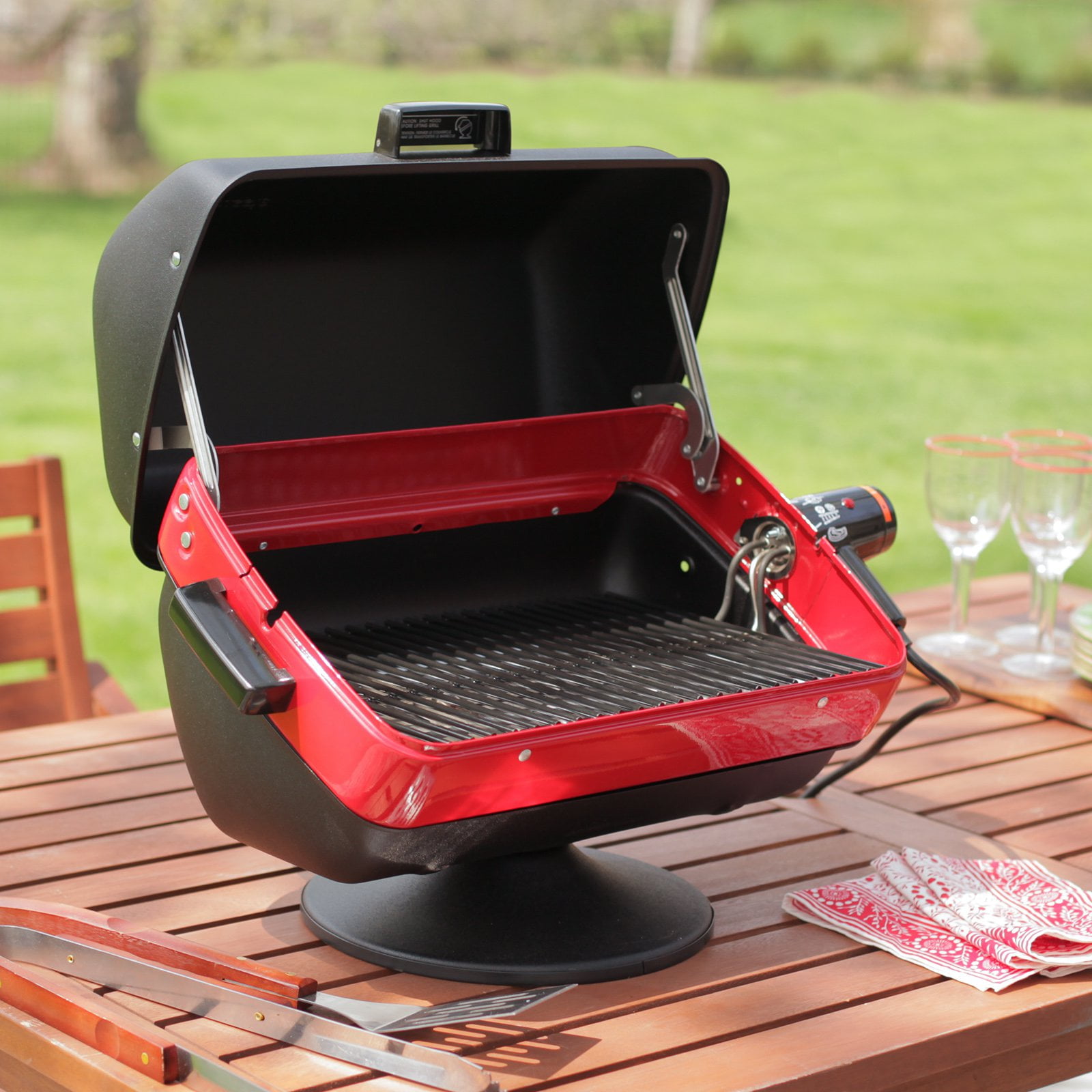 Americana Electric Tabletop Grill with 3-position element-Model 9300U8.181  – MECO