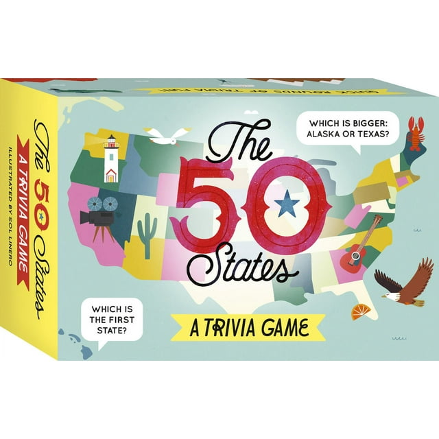 Americana: The 50 States: A Trivia Game : Test your knowledge of the 50 ...