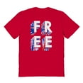 thumbnail image 1 of Americana Tsc Free Tee Graphic Red Men's Cotton T-Shirt, 1 of 1