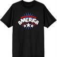 thumbnail image 1 of Americana United States Of America Men's Black Crew Neck Short Sleeve Tee-XXL, 1 of 2