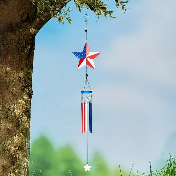Americana Star Wind Chime