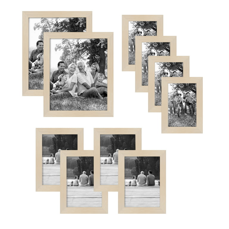 30x40 Frame White Wood Picture Frame - Complete Solid Wood 30x40 Poster  Frame Includes UV Acrylic 
