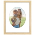 thumbnail image 1 of Americanflat 11x14 Picture Frame with Shatter-Resistant Glass shaped natural elevate cherished photos unique - Oak, 1 of 8