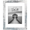 thumbnail image 1 of Americanflat 11"x14" Wide Molding Picture Frame - Distressed White, 1 of 8