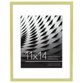 thumbnail image 1 of Americanflat 11x14 Picture Frame with Mat for 8x10, Plastic and shatter-resistant glass, Gold, 1 of 6