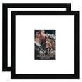 thumbnail image 1 of Americanflat 14x14 Wedding Signature Picture Frame - 5x7 Picture Frame with or 14x14 Frame without Mat - Black 2 Pack, 1 of 6