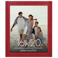 thumbnail image 1 of Americanflat 16x20 Picture Frame with Polished Plexiglass Hampton Collection Distressed Frames Wall - Red, 1 of 8
