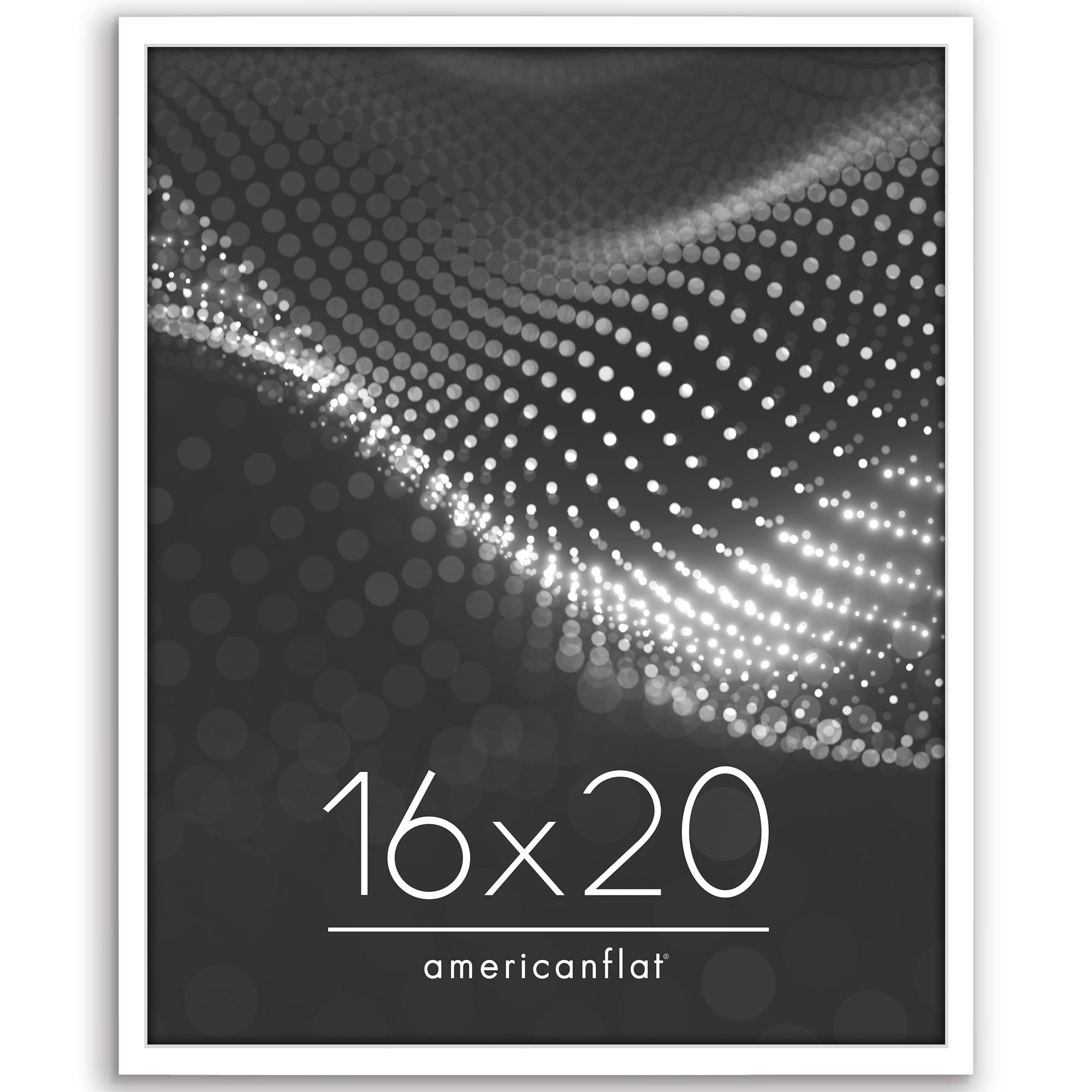 Americanflat 18x26 Poster Frame with Polished Plexiglass