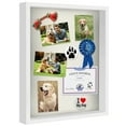 thumbnail image 1 of Americanflat 16x20 Shadow Box Frame with Polished Plexiglass Silhouette Collection Large Display Case - White, 1 of 8