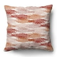 thumbnail image 1 of Americanflat 18"x18" Abstract Blurred Throw Pillow with Premium Polyester - Red, 1 of 8