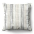 thumbnail image 1 of Americanflat 18"x18" Striped Pattern Throw Pillow with Premium Polyester - Cream, 1 of 8
