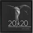thumbnail image 1 of Americanflat 20X20 Poster Frame in Black - Composite Wood with Polished Plexiglass - Square Frame for Wall with Included Hanging Hardware, 1 of 4