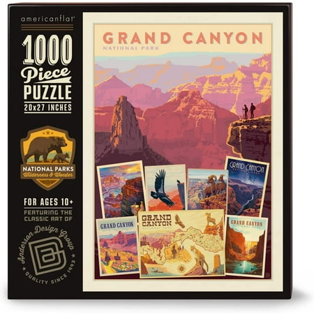 Americanflat 20x27 Jigsaw Puzzle, 1000 Pcs High Quality Collection, intellectual game for all ages